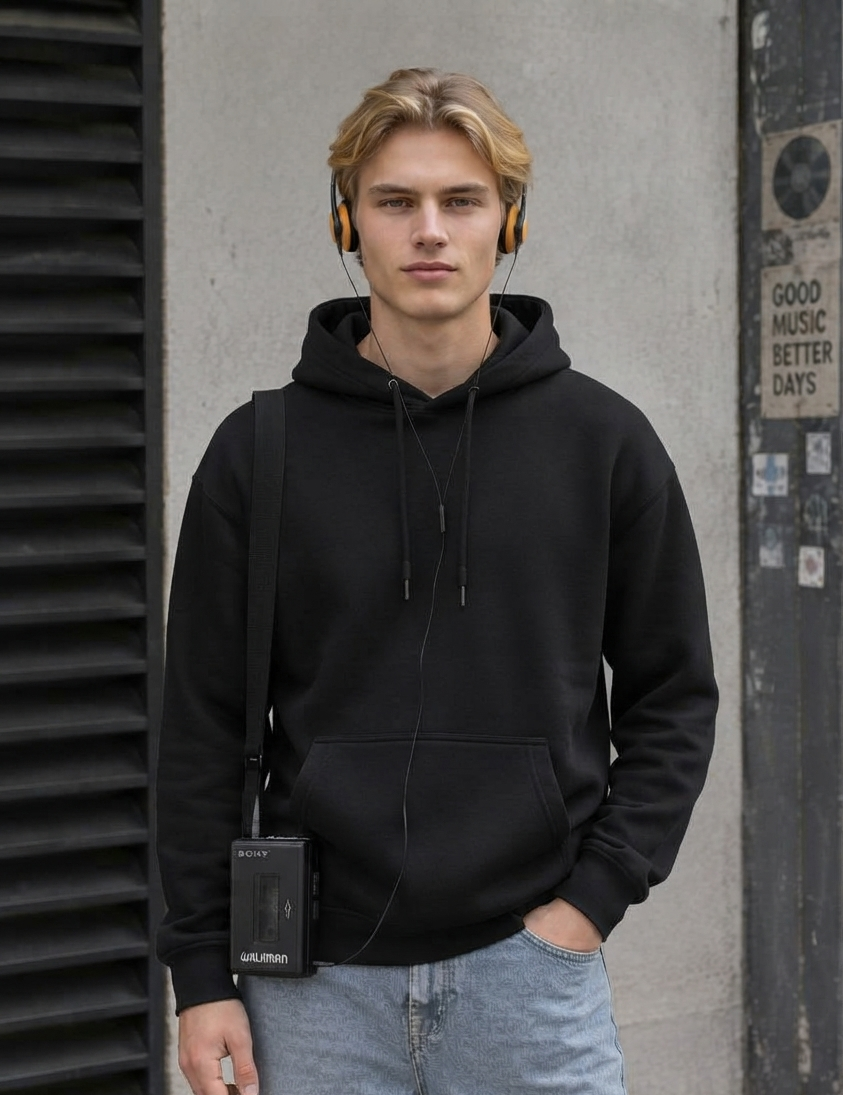 Drop Shoulder Unisex Hoodie