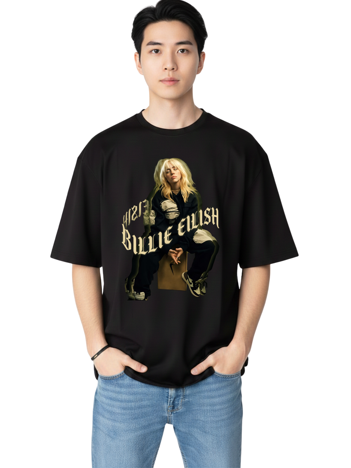 Oversized Printed Men Tee
