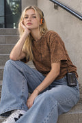 Oversized Acidwash Unisex Tee