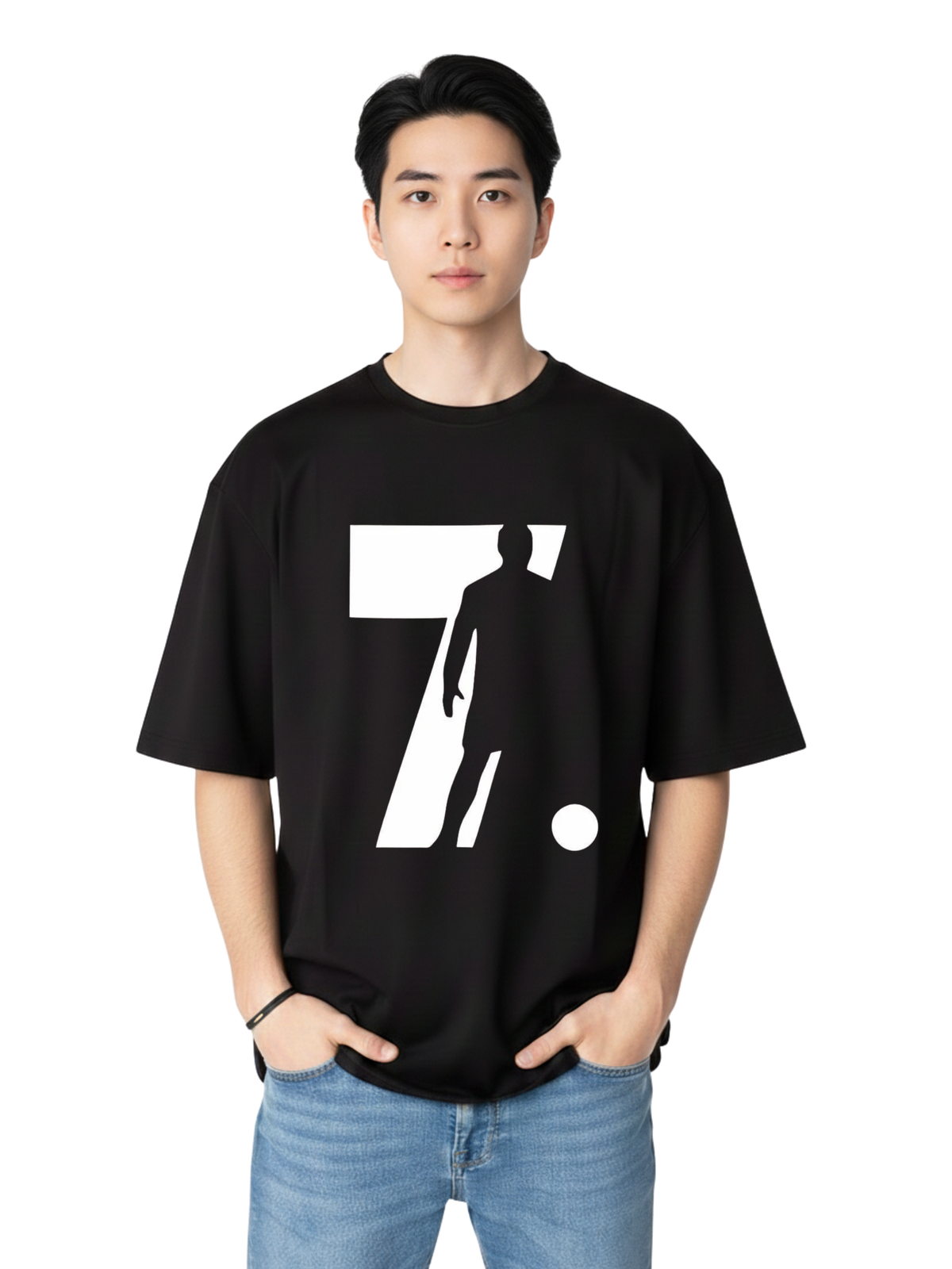 Oversized Printed Men Tee