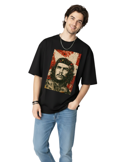 Oversized Printed Men Tee