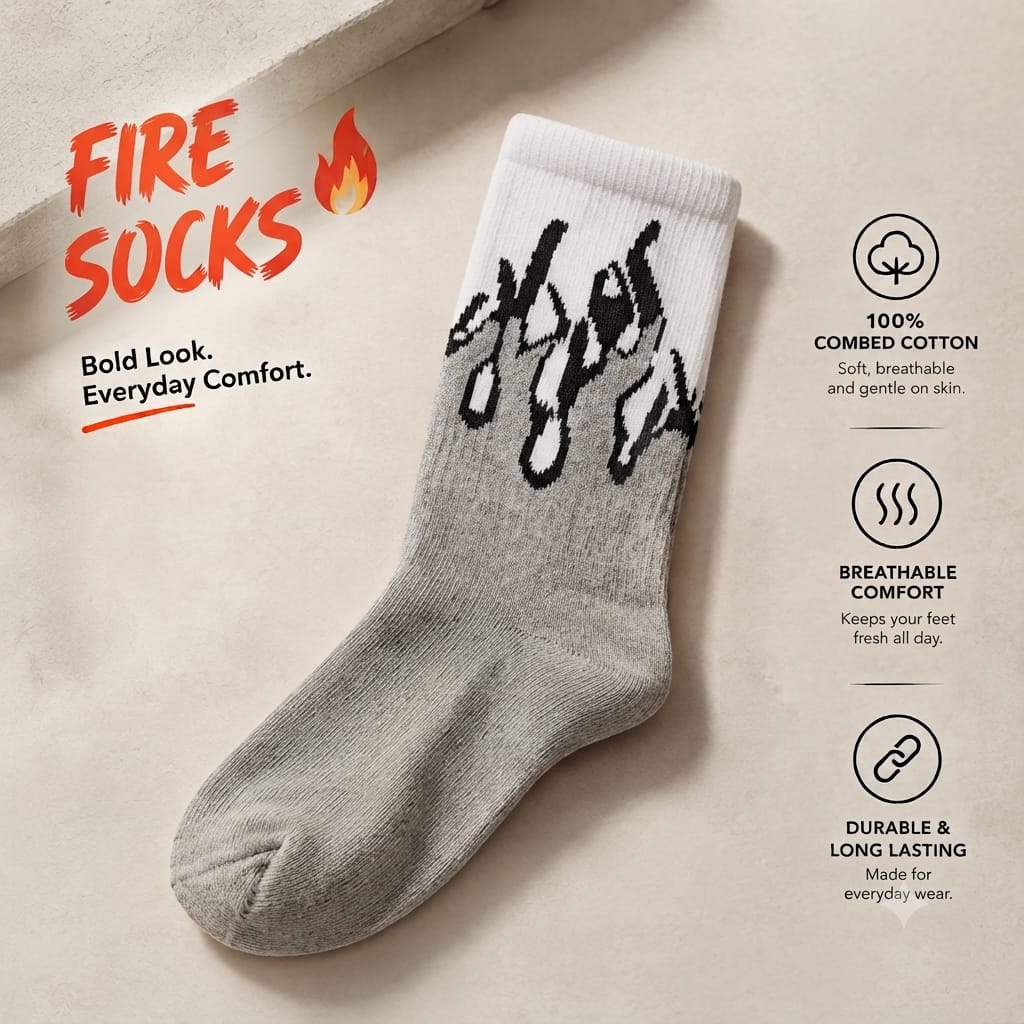 Fire Socks Unisex