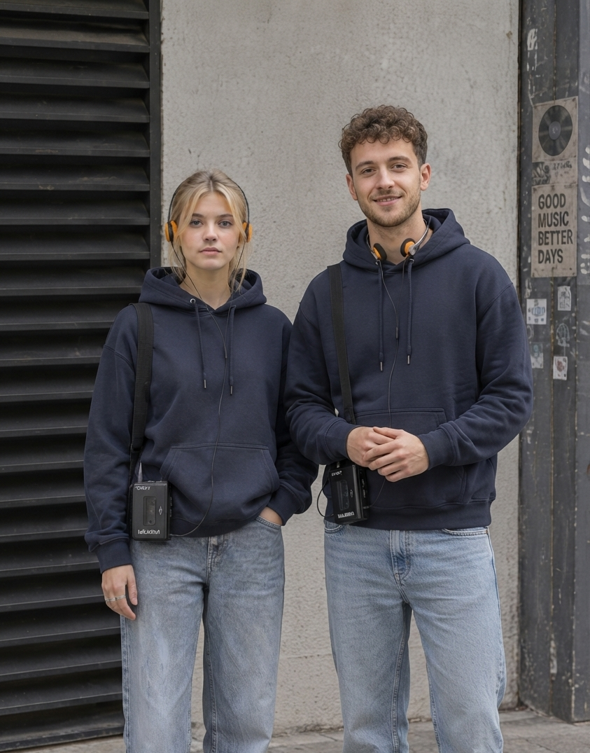 Drop Shoulder Unisex Hoodie