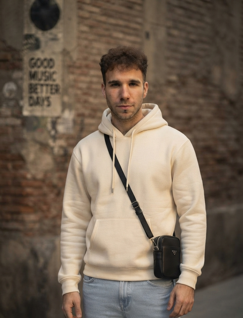 Drop Shoulder Unisex Hoodie