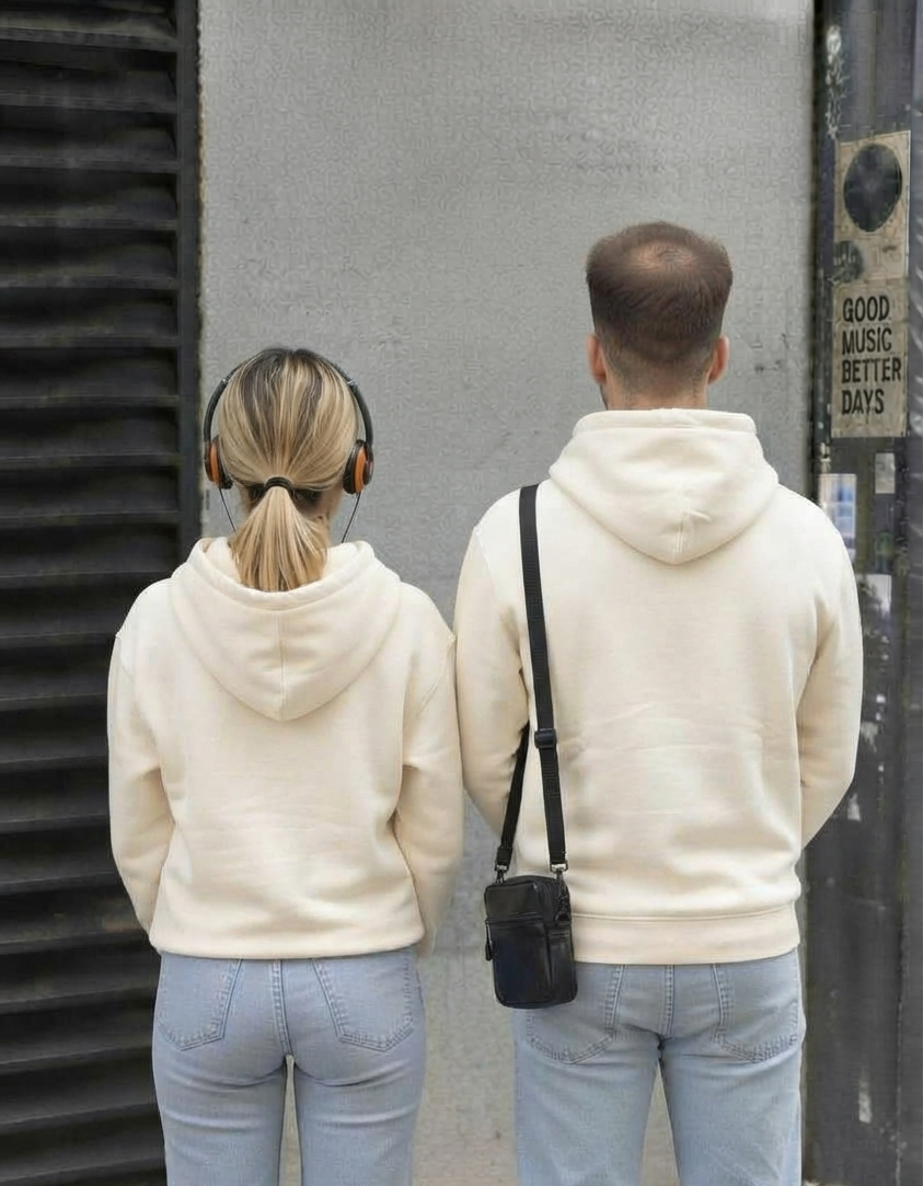 Drop Shoulder Unisex Hoodie