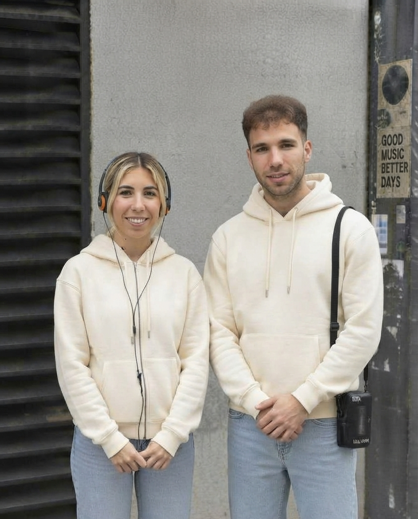 Drop Shoulder Unisex Hoodie