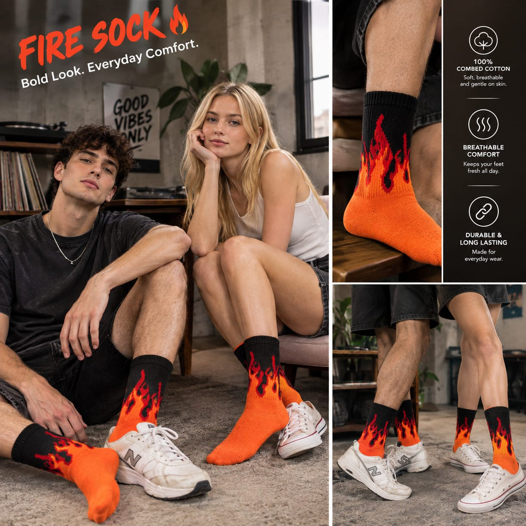 Fire Socks Unisex
