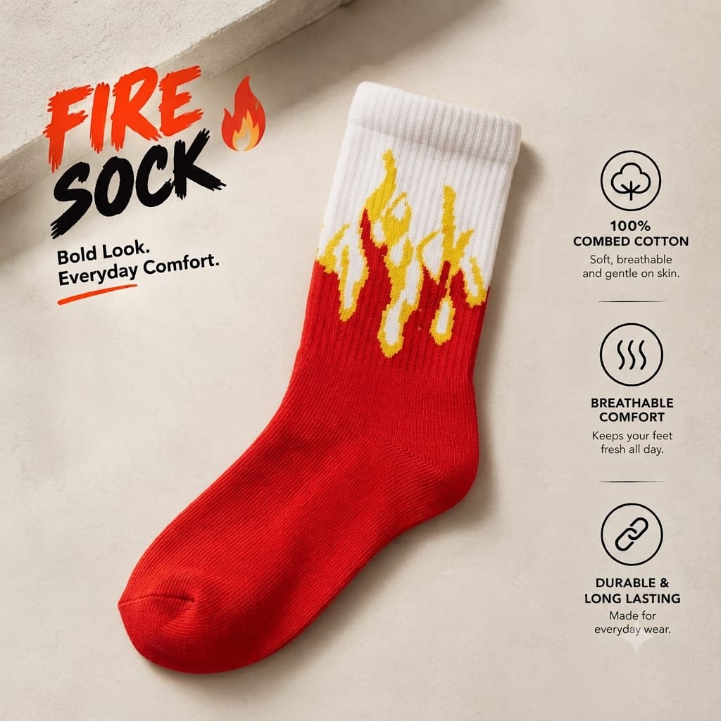 Fire Socks Unisex