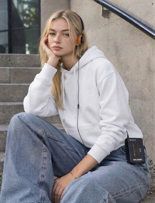 Drop Shoulder Unisex Hoodie