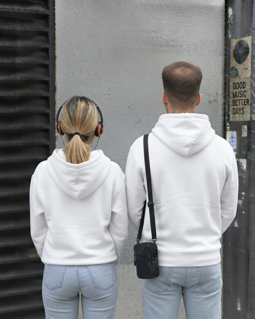 Drop Shoulder Unisex Hoodie
