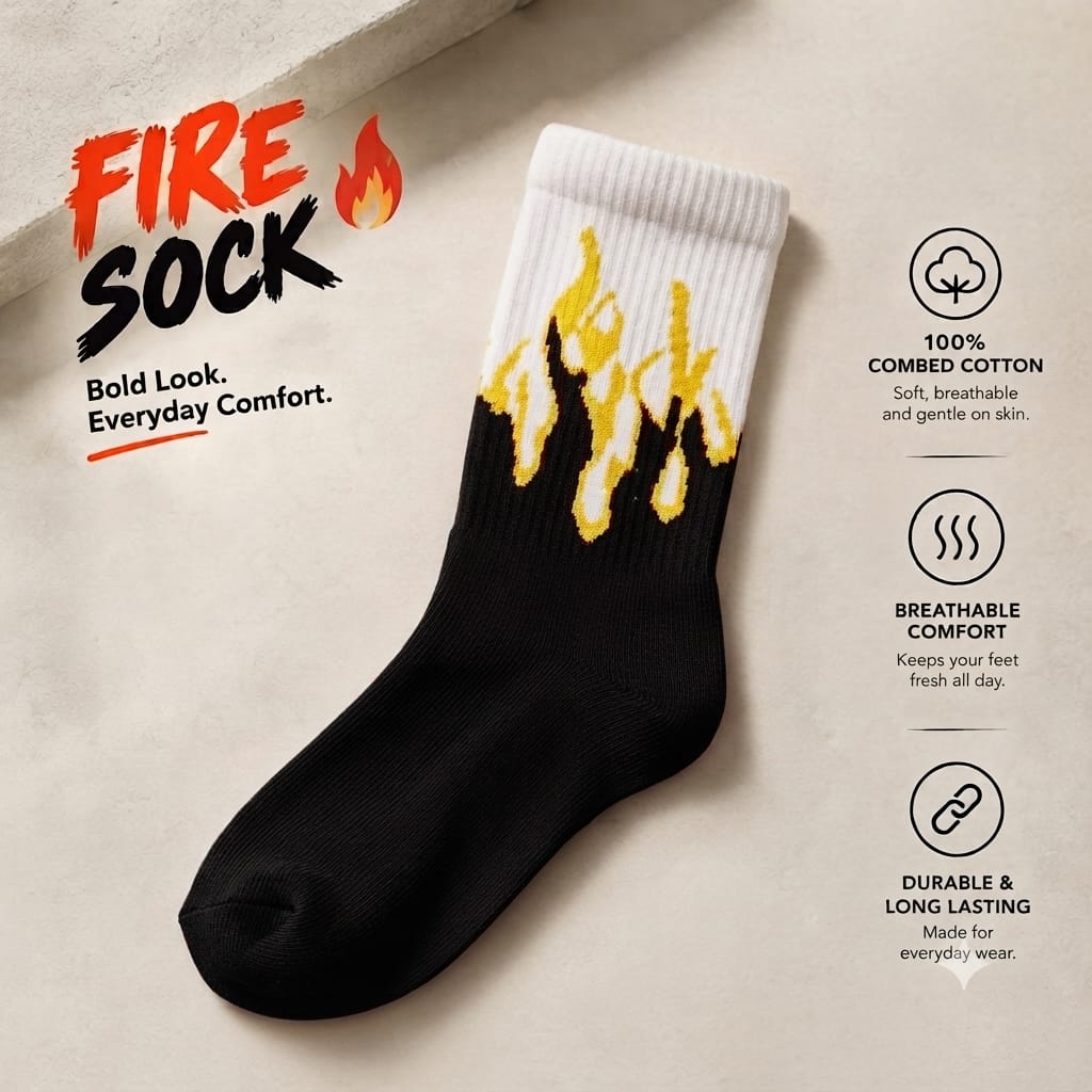 Fire Socks Unisex
