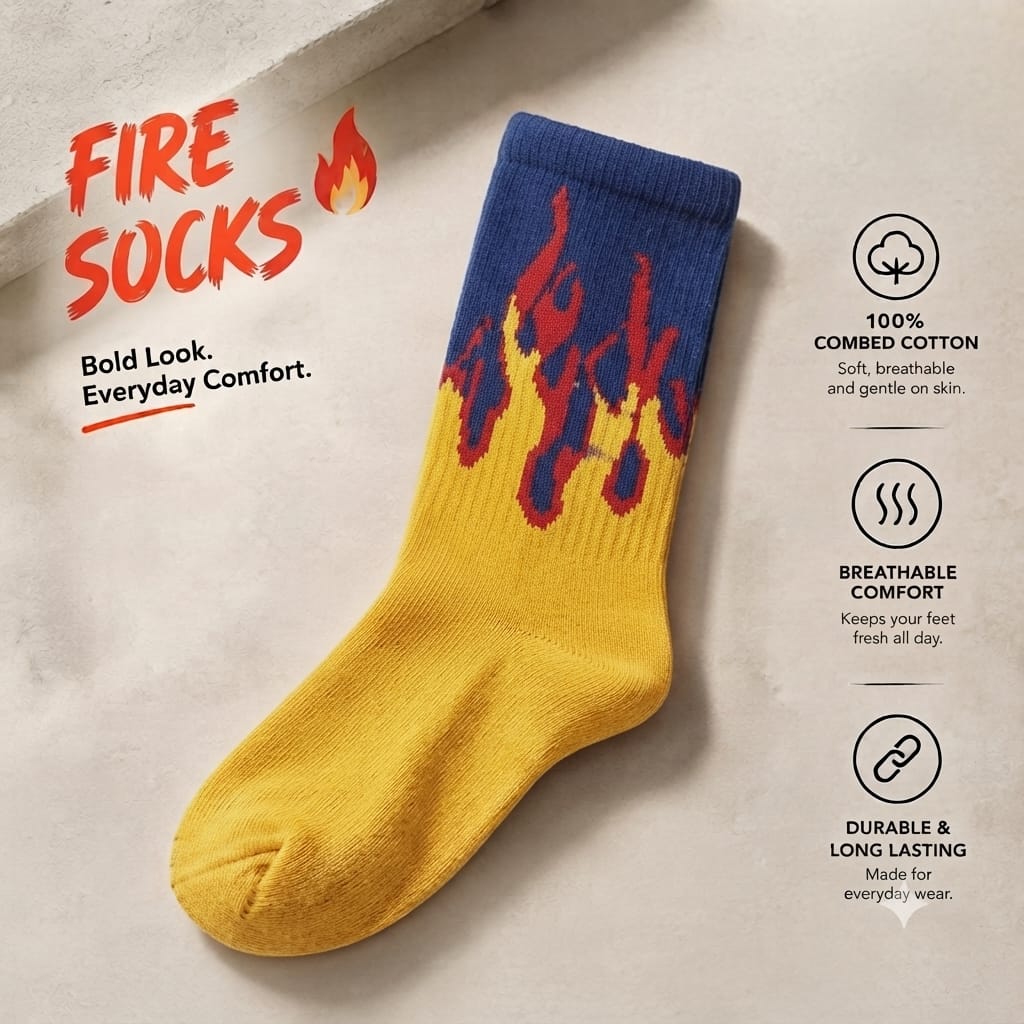 Fire Socks Unisex