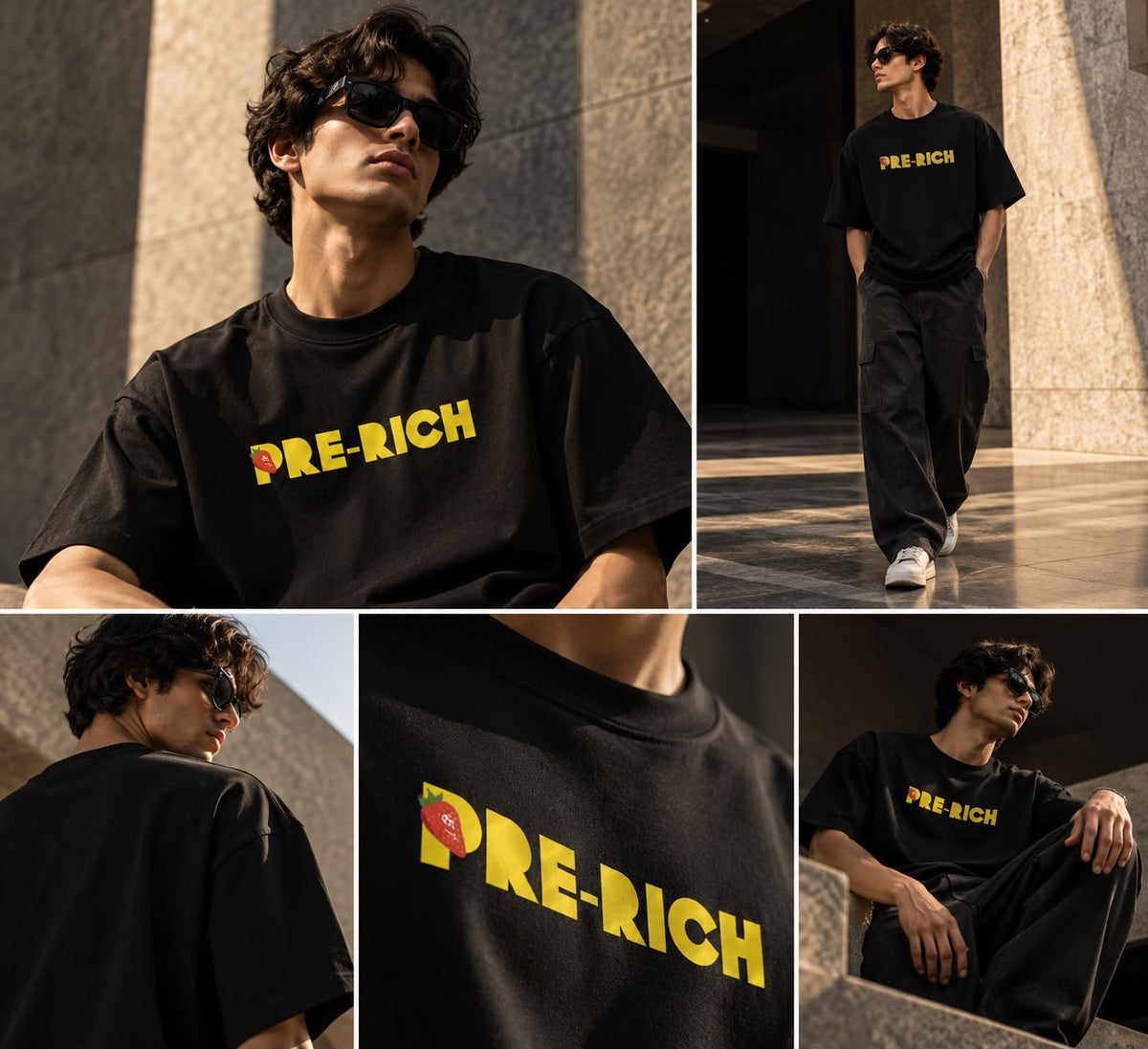 Pre Rich Oversized Fit T-Shirt Unisex
