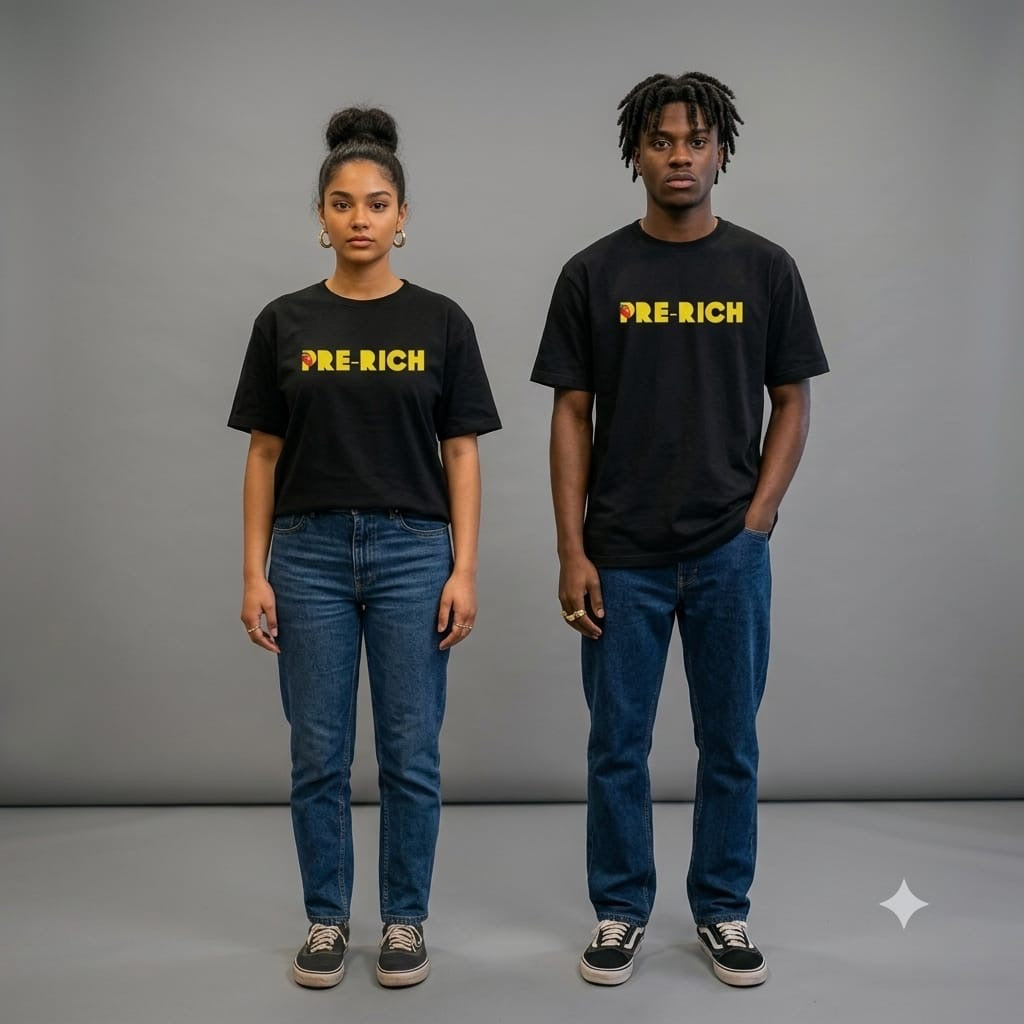 Pre Rich Oversized Fit T-Shirt Unisex